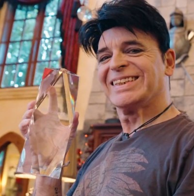 Gary Numan with Roland’s Lifetime Achievement Award!