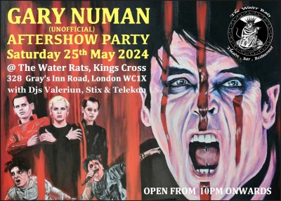 Electric Dreams GARY NUMAN AFTERSHOW PARTY (unofficial)