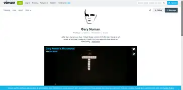 Gary Numan Vimeo