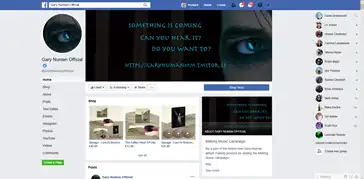 Gary Numan Facebook