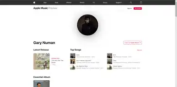 Gary Numan iTunes