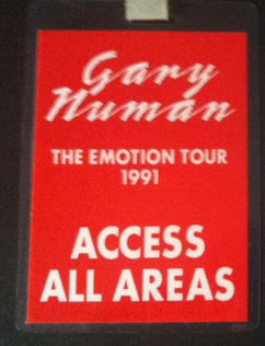Back Stage Passes