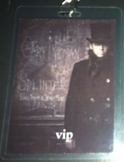 Back Stage Passes