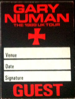 Back Stage Passes