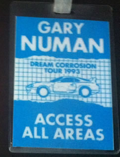 Back Stage Passes