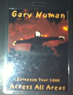 Back Stage Passes